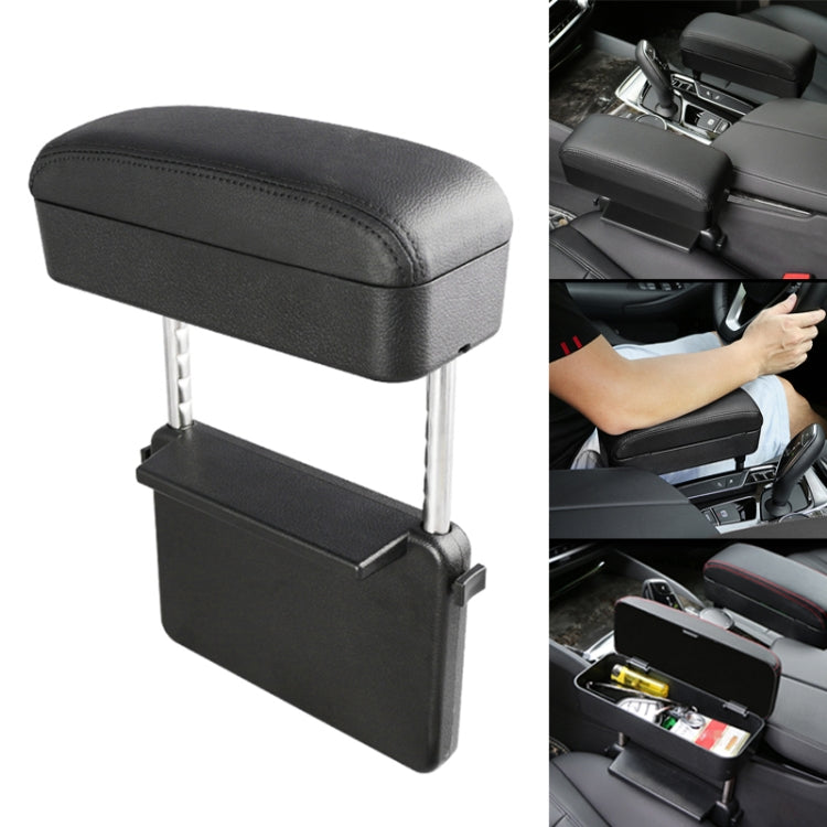 PU Leather Car Armrest Cushion with Storage - Comfort and Style for Your Journey