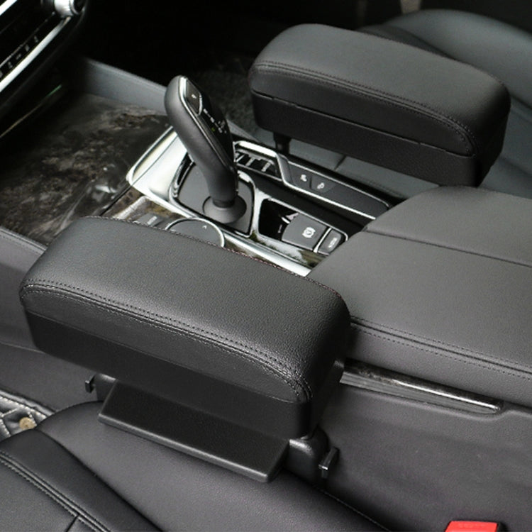 PU Leather Car Armrest Cushion with Storage - Comfort and Style for Your Journey