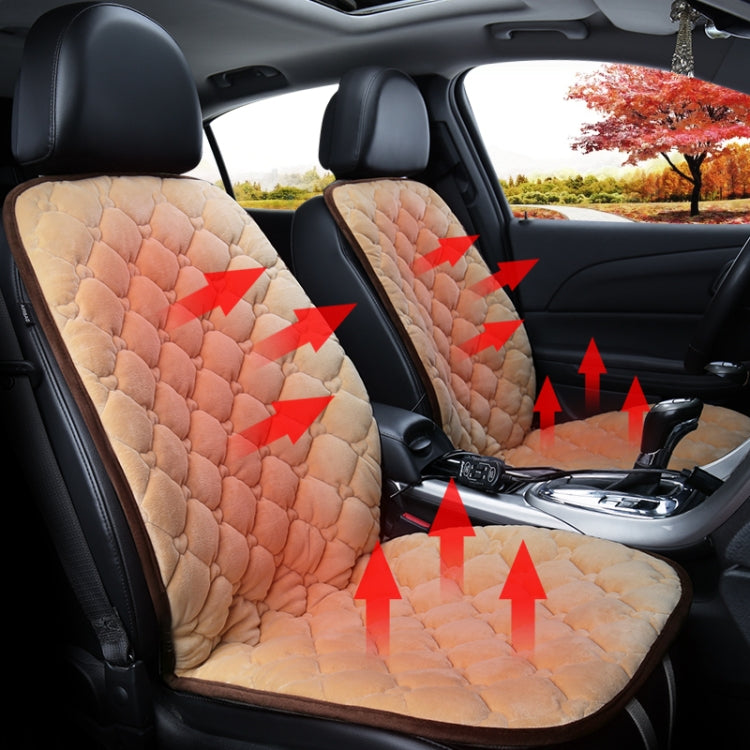 Winter Warmth: Dual 12V Heated Seat Cushion Cover for Cars