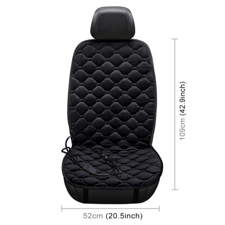 24V Heated Car Seat Cushion – Winter Warmer for Ultimate Driving Comfort