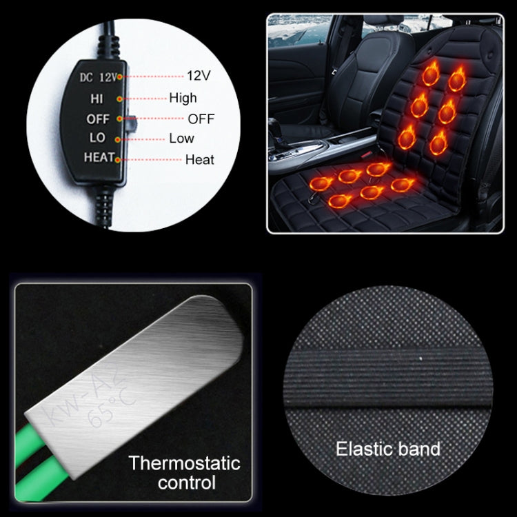 24V Heated Car Seat Cushion – Winter Warmer for Ultimate Driving Comfort