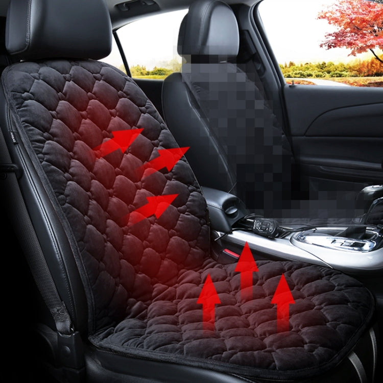 24V Heated Car Seat Cushion – Winter Warmer for Ultimate Driving Comfort