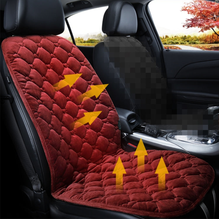 24V Heated Car Seat Cushion – Winter Warmer for Ultimate Driving Comfort