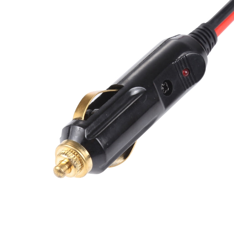 12-24V Car Cigarette Lighter Switch Plug Extension Cable, 12-24V