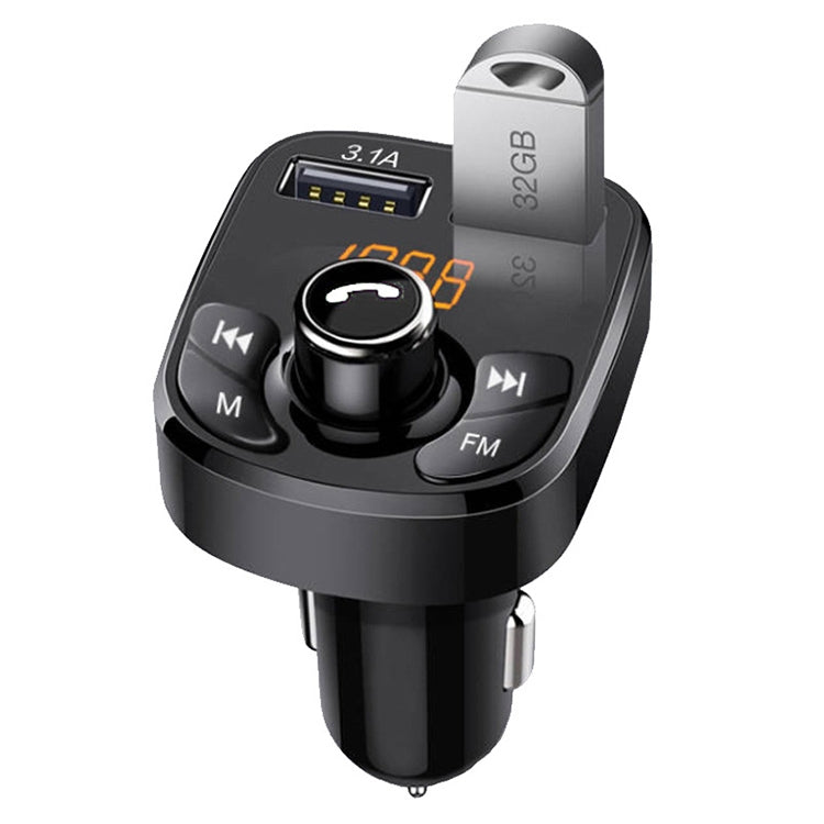 384 Car Multi-functional Smart MP3 Player Bluetooth Hands-free Receiver, 384