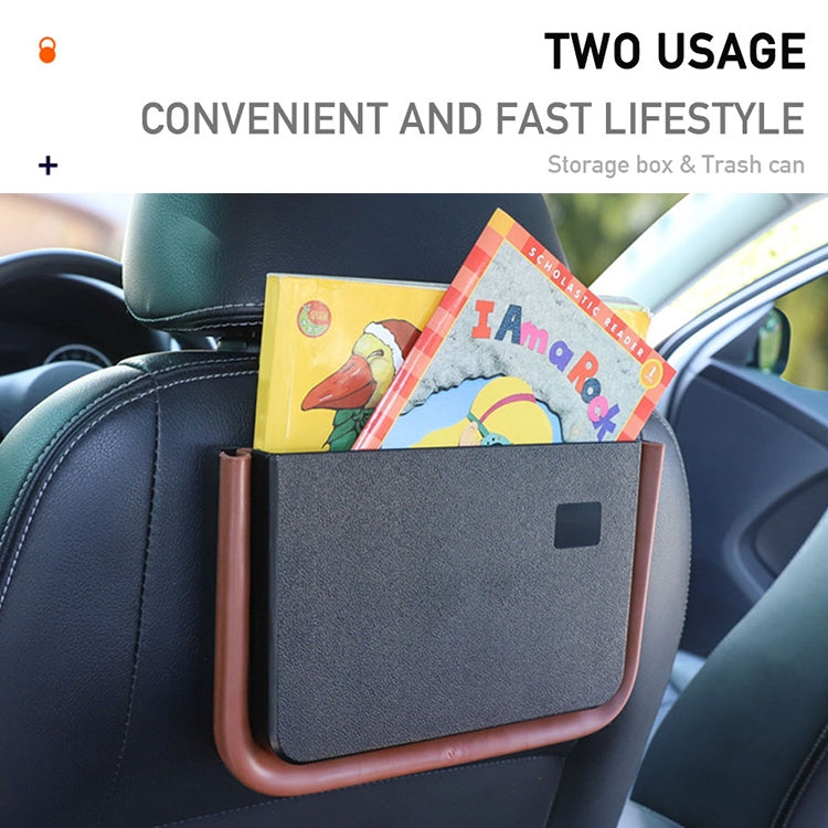 Compact Foldable Hanging Car Bin for Tidy Travels