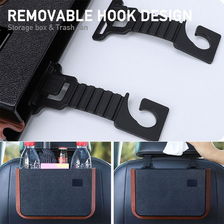 Compact Foldable Hanging Car Bin for Tidy Travels