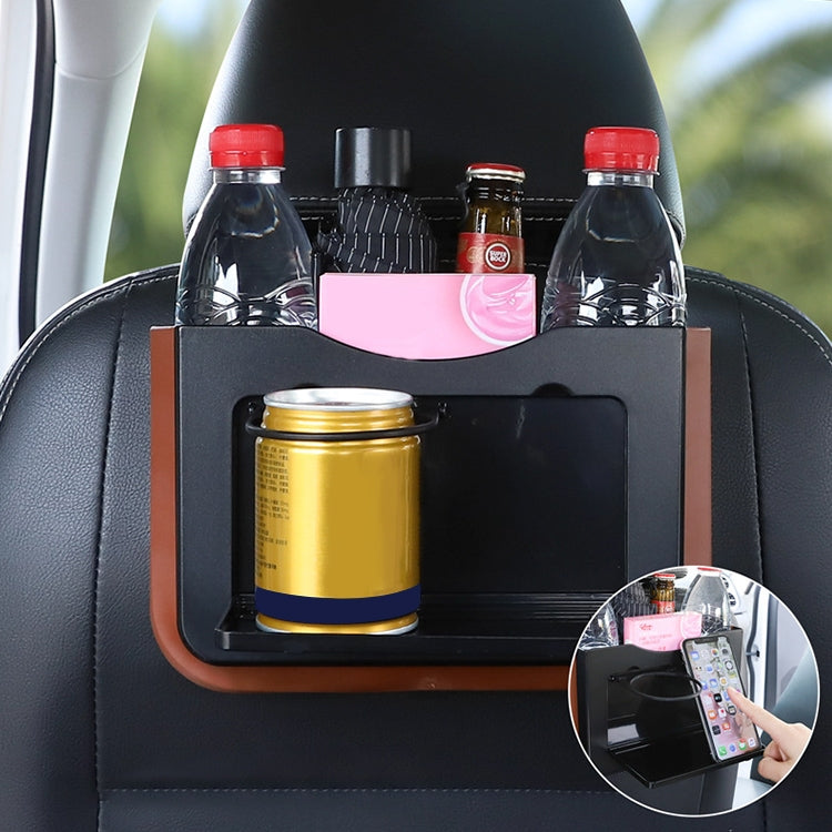 Compact Car Bin with Foldable Table & Organiser