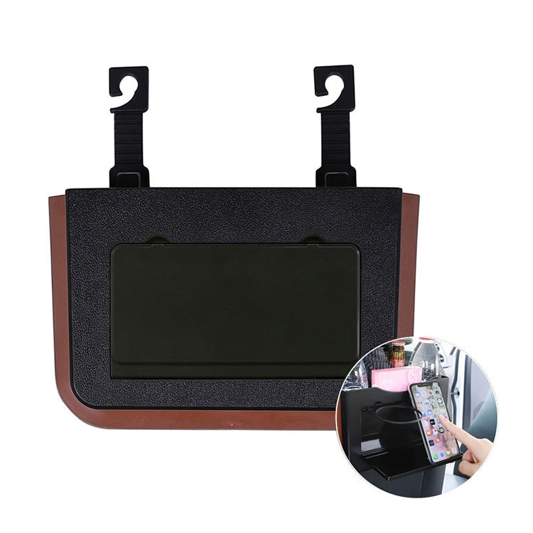 Compact Car Bin with Foldable Table & Organiser