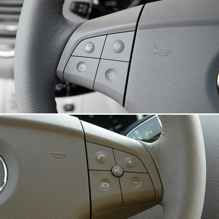 Car Right Side 4-button Steering Wheel Switch Buttons Panel 1648200110 for Mercedes-Benz W164, Left Driving
