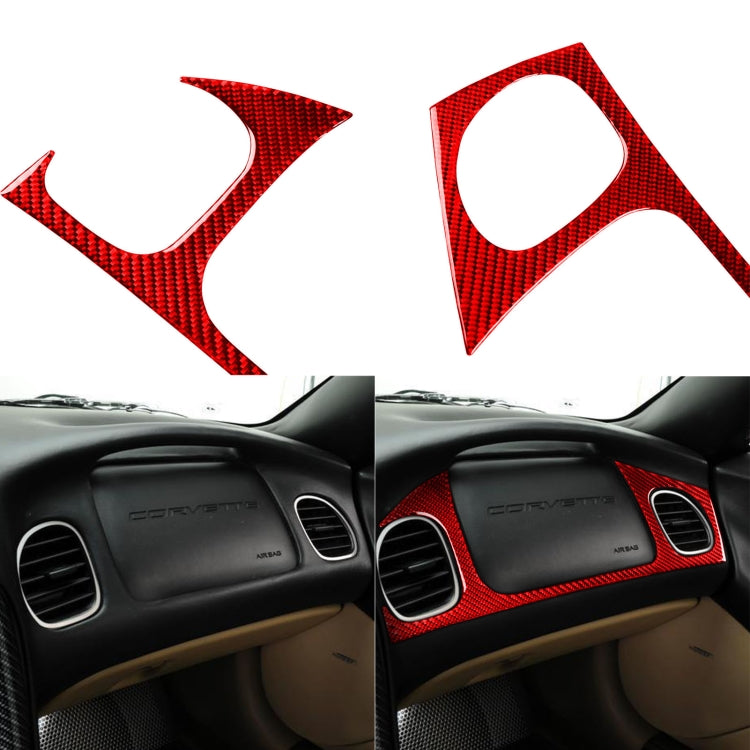 Carbon Fibre Air Vent Trim for Chevrolet Corvette C5 (1998-2004) - Left Hand Drive