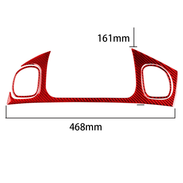 3-in-1 Carbon Fibre Front Passenger Seat Air Vent Sticker Kit for Chevrolet Corvette C5 (1998-2004), Left-Hand Drive