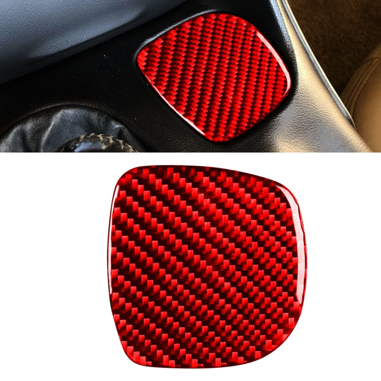 Carbon Fibre Cup Holder Decal for Chevrolet Corvette C5 (1998-2004) - Left-Hand Drive
