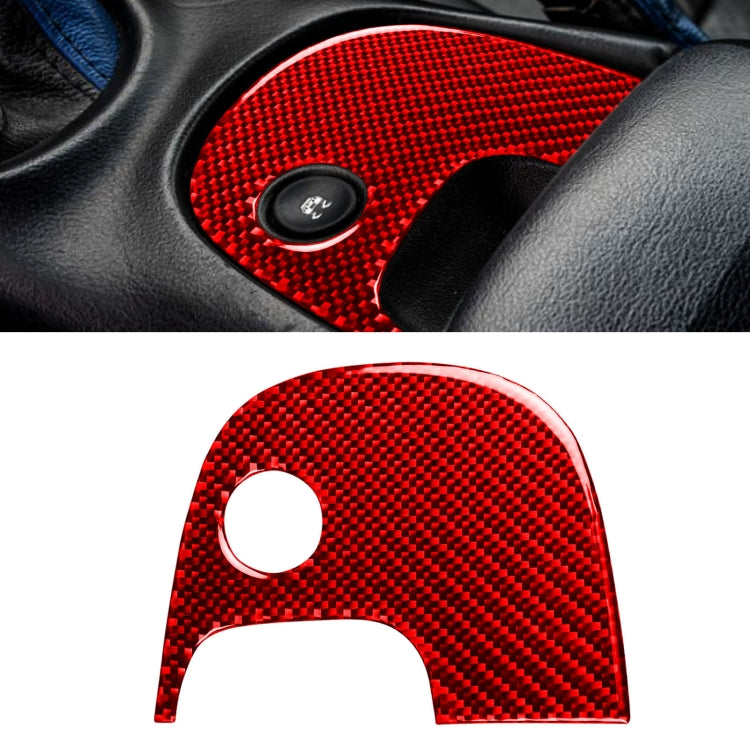 Carbon Fibre Lower Console Decal for Chevrolet Corvette C5 (1998-1999) Left-Hand Drive