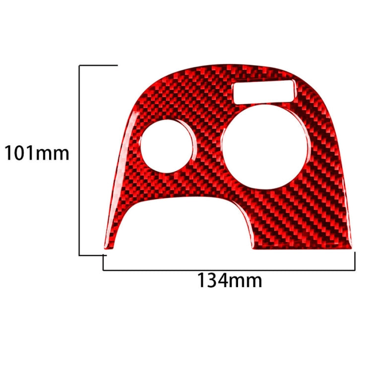 Carbon Fibre Traction Control Decal for Chevrolet Corvette C5 (1998-1999) - Left-Hand Drive