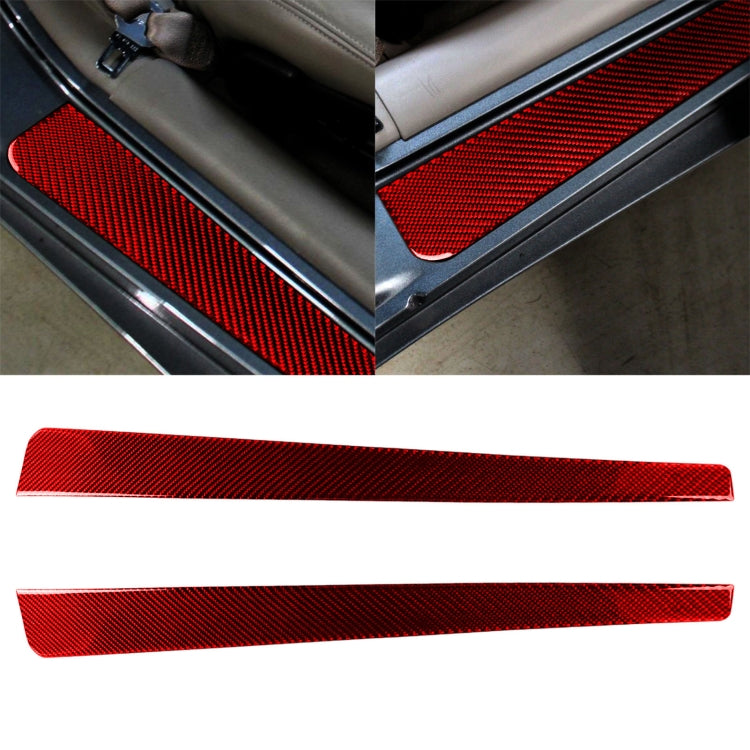 Premium Carbon Fibre Threshold Decal for Chevrolet Corvette C5 (1998-2004) - Left Drive