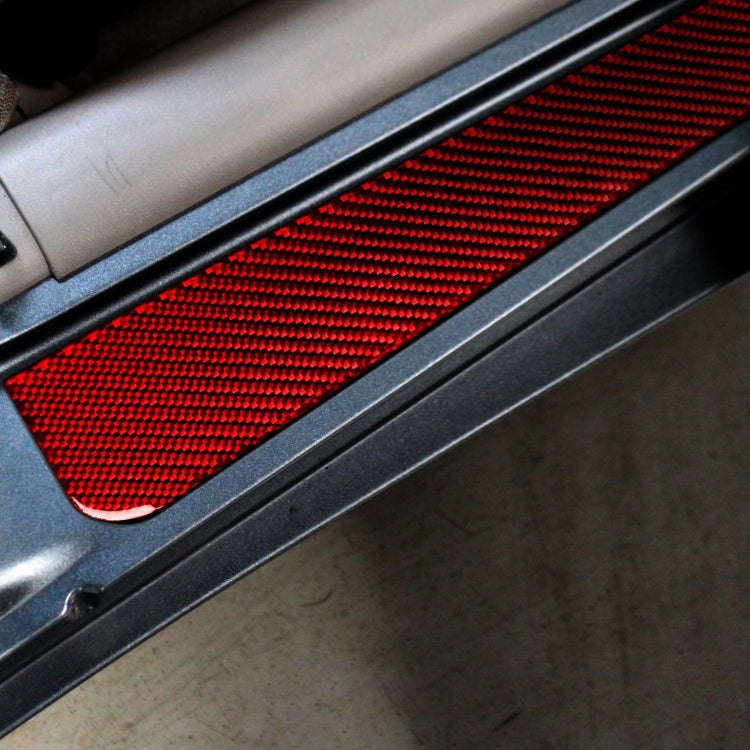 Premium Carbon Fibre Threshold Decal for Chevrolet Corvette C5 (1998-2004) - Left Drive