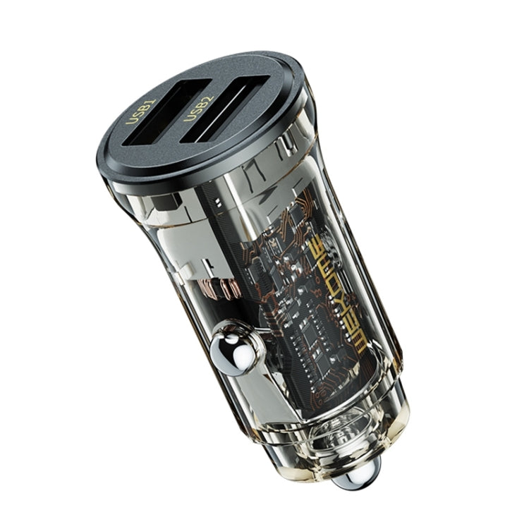 WK WP-C40 Vanguard Series 15W Daul USB Car Charger, WP-C40