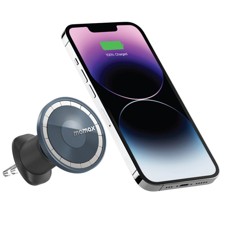 MOMAX MoVe Sleek Magnetic Air Vent Car Mount with Transparent Design
