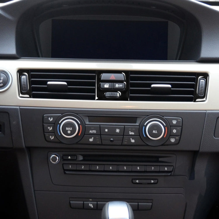 BMW 3 Series E90/E92/E93 2005-2012 Carbon Fibre Air Vent Custom Stickers - Set of 5