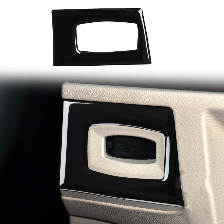 BMW 3 Series E90 2005-2012 Ignition Switch Keyhole Carbon Fibre Decorative Sticker - Left Hand Drive