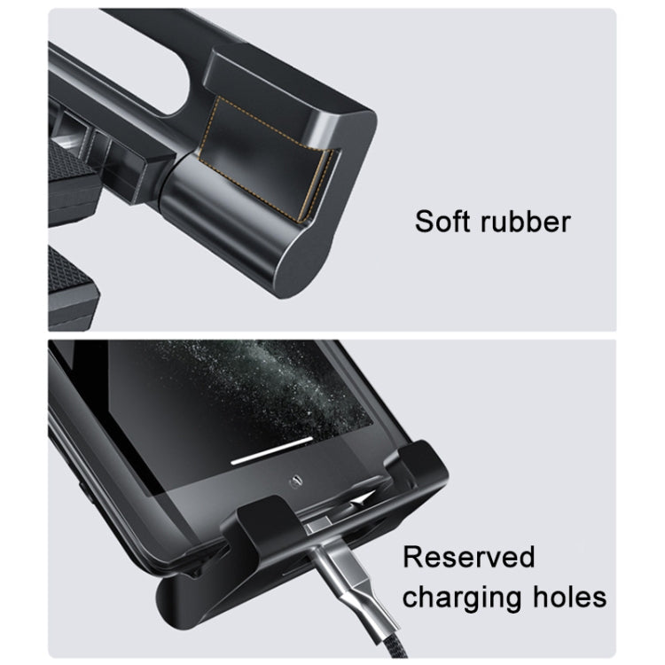Tablet Holder for Car Dashboard with Suction Cup Mount and Tray