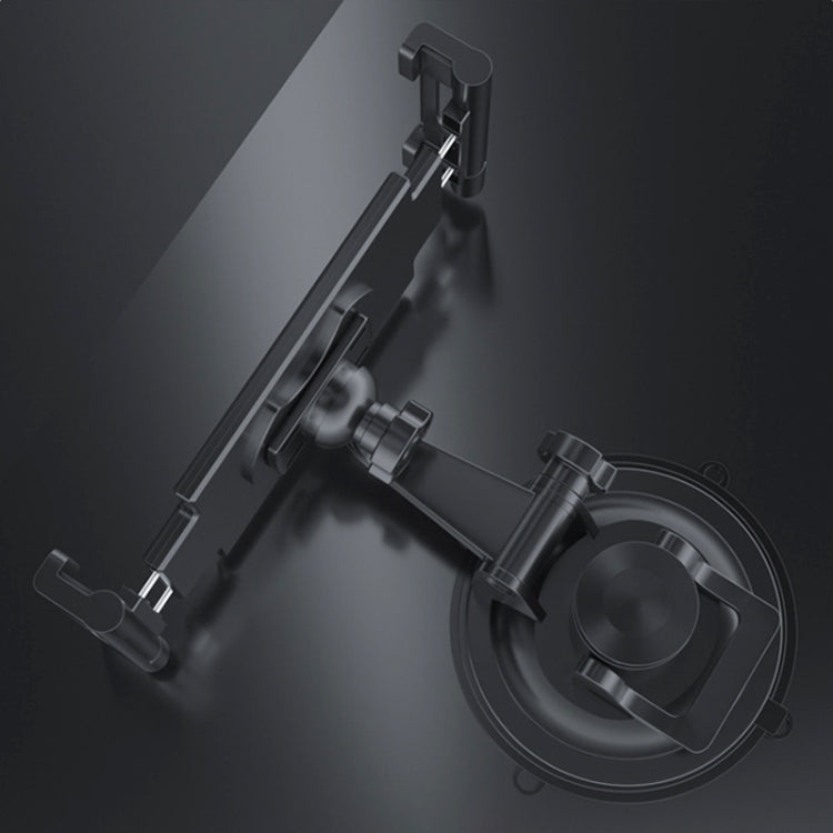 Tablet Holder for Car Dashboard with Suction Cup Mount and Tray