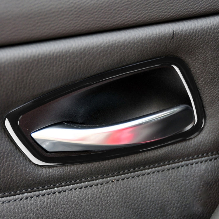 Carbon Fibre Door Handle Trim Stickers for BMW 3 Series E90 (2005-2012) - 4 Piece Set