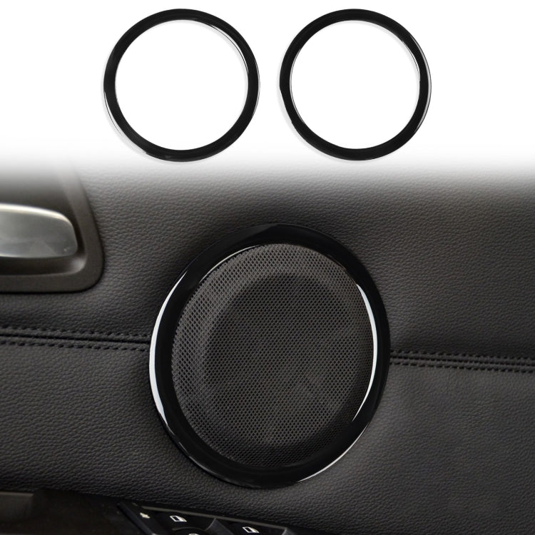 BMW 3 Series E90 2008-2012 Decorative Horn Circle Stickers - Set of 2 for Left & Right Drive