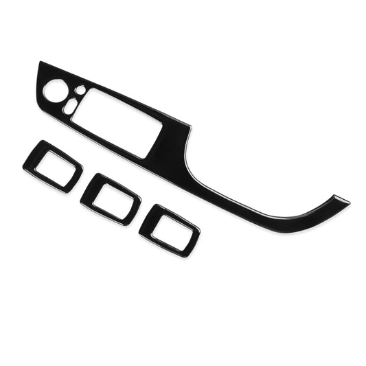 BMW 3 Series E90/320i/325i Carbon Fibre Window Lifting Panel with Key Design Sticker – 35.8cm Diameter