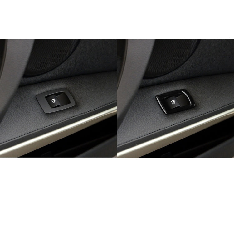 BMW 3 Series E90/320i/325i Carbon Fibre Window Lifting Panel with Key Design Sticker – 35.8cm Diameter