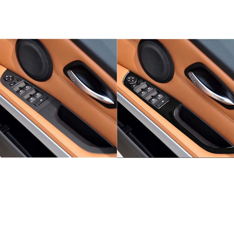 BMW 3 Series E90/320i/325i Carbon Fibre Window Lifting Panel with Key Design Sticker – 35.8cm Diameter