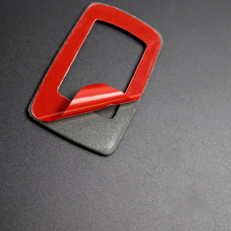 BMW 3 Series E90/320i/325i Right Drive Window Lift Panel (2005-2012) - Carbon Fibre Decorative Sticker, Diameter: 35.8cm