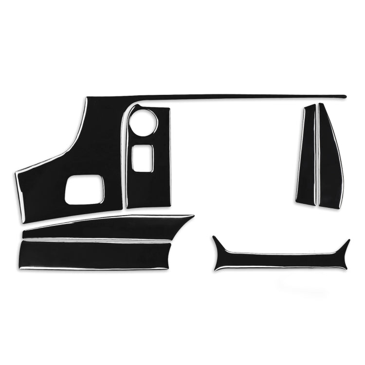 Elegant Interior Upgrade for Chevrolet Corvette C7 (2014-2019) Left Drive Central Control Decorative Sticker