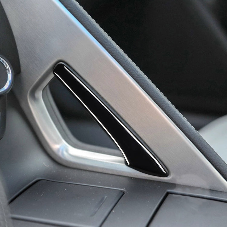 Elegant 5-in-1 Decorative Stickers for Chevrolet Corvette C7 (2014-2019) - Left Drive Central Handle Upgrade