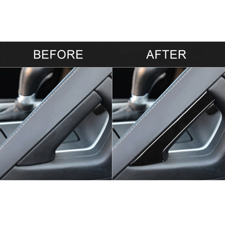 Elegant 5-in-1 Decorative Stickers for Chevrolet Corvette C7 (2014-2019) - Left Drive Central Handle Upgrade