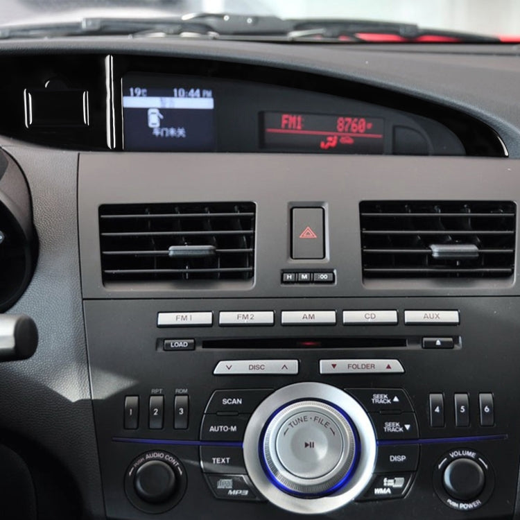 Mazda 3 Axela 2010-2013 Central Display Screen USB Decorative Sticker - Left Drive Elegance Enhancer