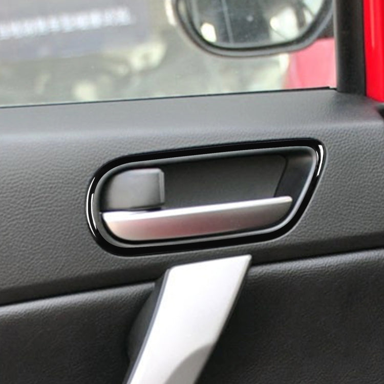 Mazda 3 Axela 2010-2013 4-in-1 Door Handle Trim Stickers - Universal Fit for Left and Right Drive