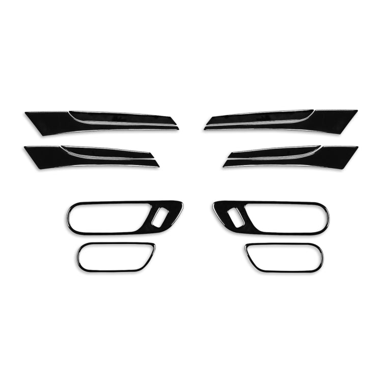 Mazda 3 Axela 2010-2013 Premium 12-Piece Car Door Handle Decorative Sticker Set - Universal Fit
