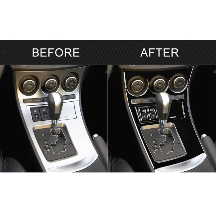 Mazda 3 Axela 2010-2013 Premium 7-Piece Car AC Trim Kit with Decorative Stickers