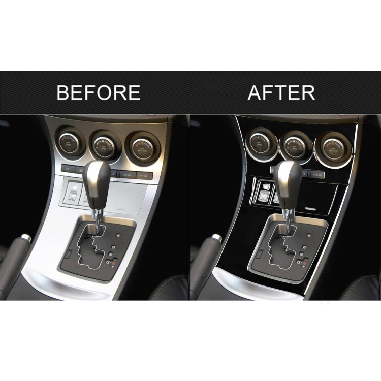 Mazda 3 Axela 2010-2013 7-in-1 Premium AC Gear Frame Decorative Sticker Set
