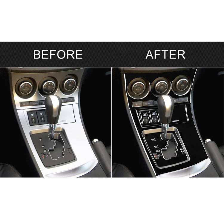 Mazda 3 Axela 2010-2013 Premium 9-Piece AC Gear Panel Decorative Sticker Set