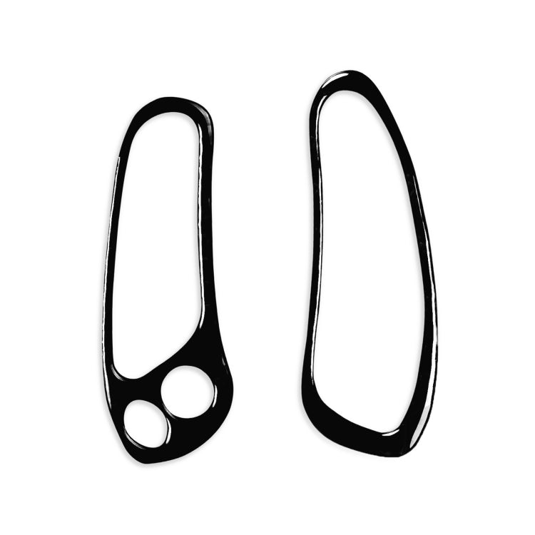 Piano Black ABS Speedometer Side Decal for Chevrolet Corvette C5 (1998-2004) - Left Hand Drive