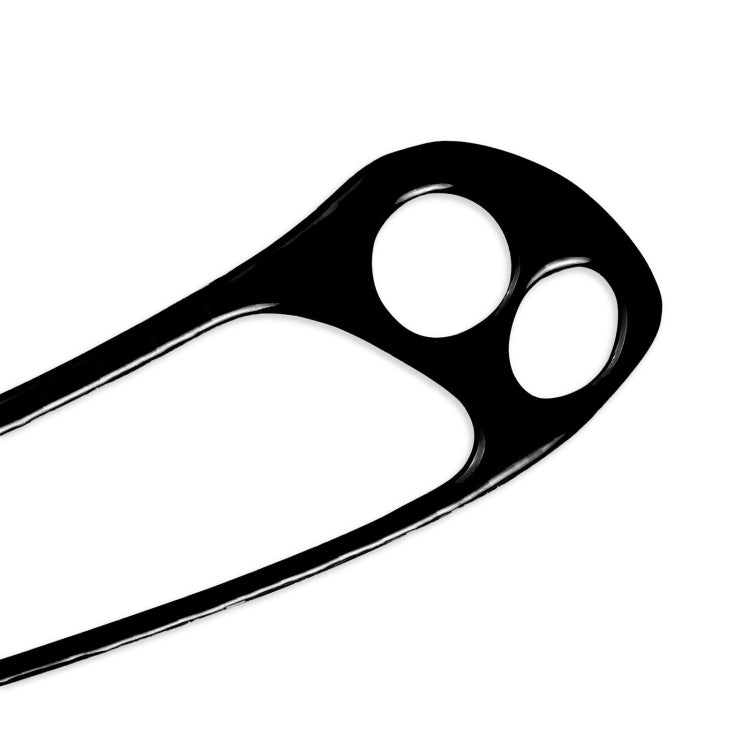 Piano Black ABS Speedometer Side Decal for Chevrolet Corvette C5 (1998-2004) - Left Hand Drive