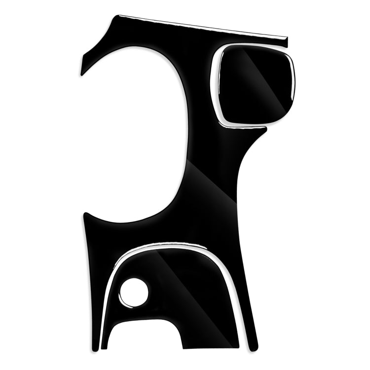 Chic 3-in-1 Decorative Gear Panel Sticker for Chevrolet Corvette C5 (1998-2004) - Left Drive