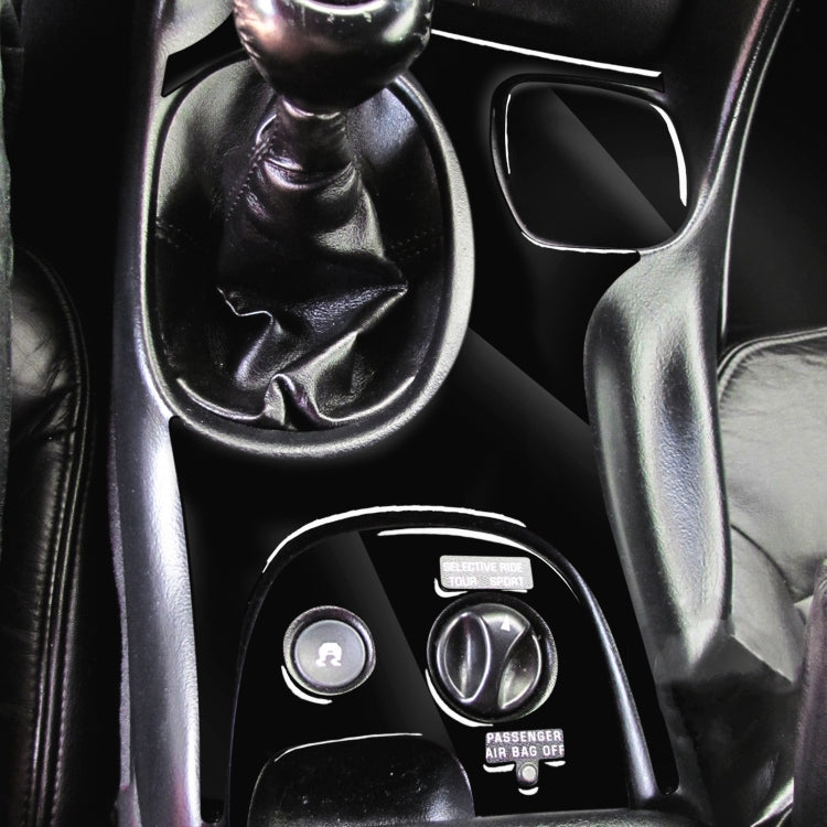 3-in-1 Decorative Gear Panel D Sticker for Chevrolet Corvette C5 (1998-2004) - Left Hand Drive