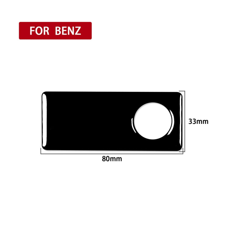 Stylish Decorative Switch Sticker for Mercedes-Benz E-Class W210 (1996-2002) - Universal Fit Storage Box Enhancer