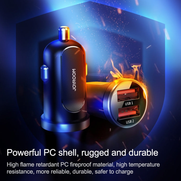 JOYROOM C-A09 30W Mini Dual QC3.0 Smart Car Charger, C-A09