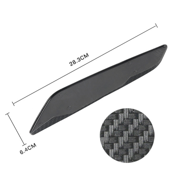 BMW 5 Series Carbon Fibre Fender Accent Stickers for 525Li & 530Li