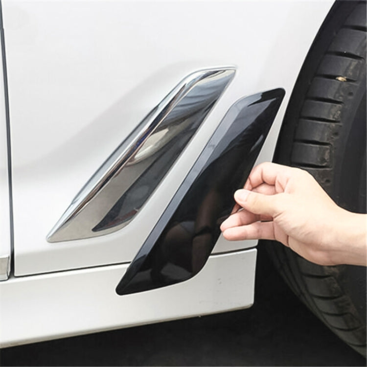 BMW 5 Series Carbon Fibre Fender Accent Stickers for 525Li & 530Li